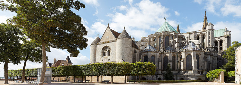 La chapelle Saint-Piat et le chevet de la cathdrale
