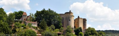 La chapelle seigneuriale et le chteau