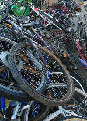 Bicycle graveyard