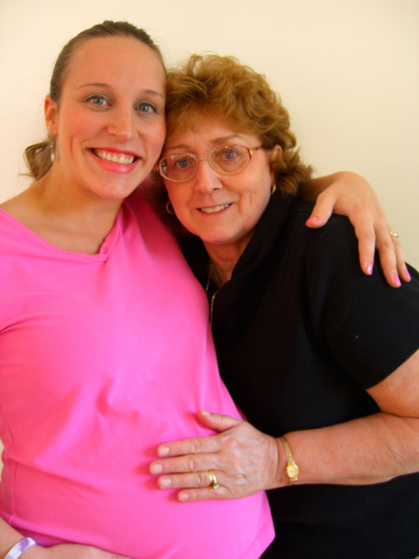 With Aunt Vickie