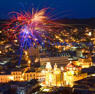 Guanajuato Fireworks