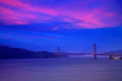 Lands End Golden Gate Sunset