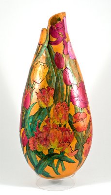 Freeform Tulip Vase