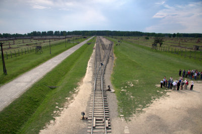 View From Guard Tower  - Auschwitz II