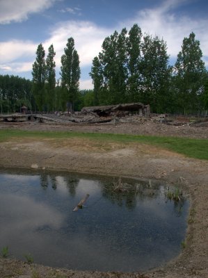 Pit & Crematorium Remains - Auschwitz II