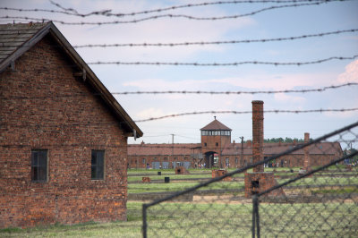 Hut & Entrance Block - Auschwitz II