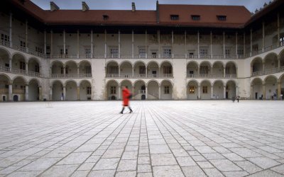 Wawel Castle Courtyard
