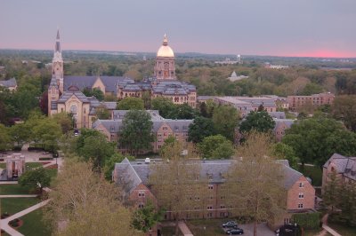 Dusk at ND