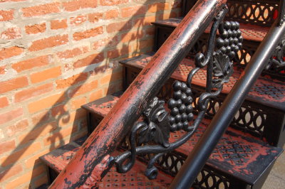 Wrought iron stair