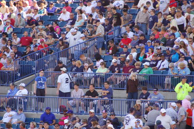 Opening day crowd