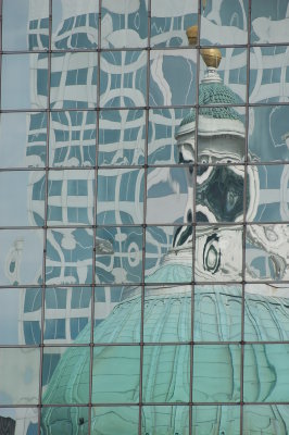 Old Courthouse reflection