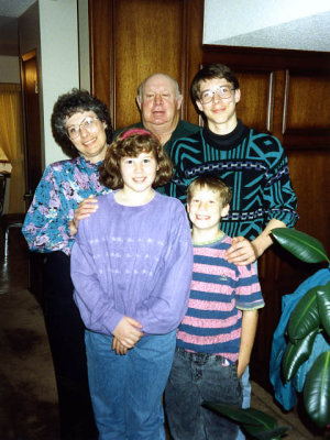Bystrom Family 1988