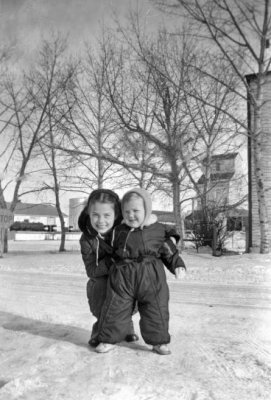 Faye and Jeannie 1954