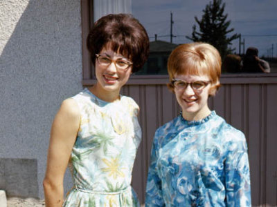 Faye and Linda Sheasby - 1966