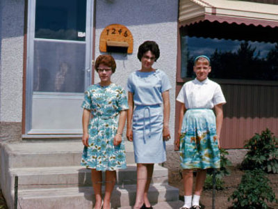 1964 Edmonton - Diane Lang, Faye and Jeannie