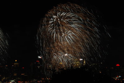 Fireworks on Hudson