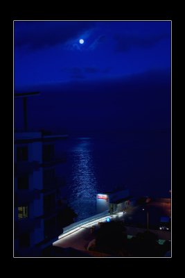 2009 - View from apartment at night - Funchal, Madeira - Portugal