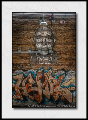 2012 - Graffiti -  Evergreen Brick Works - Toronto, Ontario - Canada