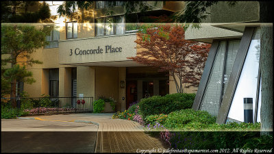 2012 - The entrance to 3 Concorde Place