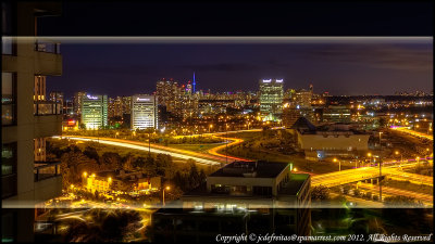 2012 - View of the City of Toronto from  the 20th Floor, 3 Concorde Place