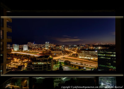 2012 - View of the City of Toronto from  the 20th Floor, 3 Concorde Place