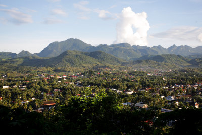 Luang Prabang - view from the main hill