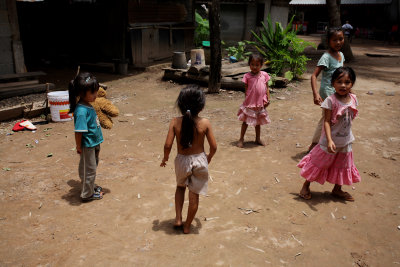 Luang Prabang area - small village on the Mekong