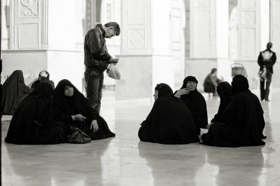 Damascus - inside the mosque