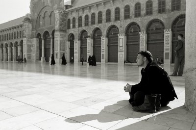 Damascus - inside the mosque