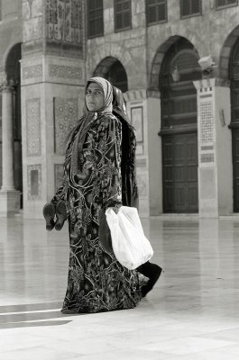 Damascus - inside the mosque