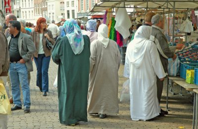 Sur un march hollandais