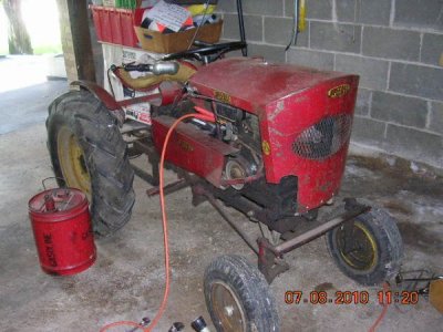 Restoration of Speedex S-23  Garden Tractor