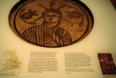 4th Century Mosaic of Christ