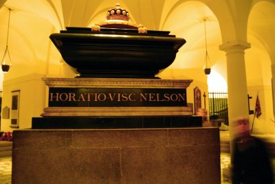 Nelson's Tomb in St. Paul's