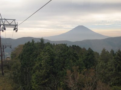 Mt. Fuji from the ropeway