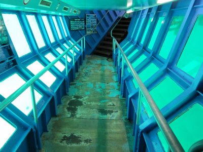 Underwater observation deck