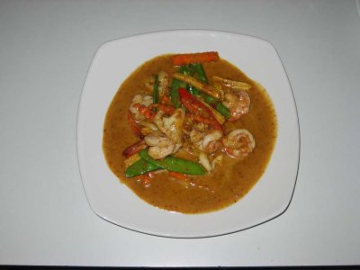 Shrimp in curry
