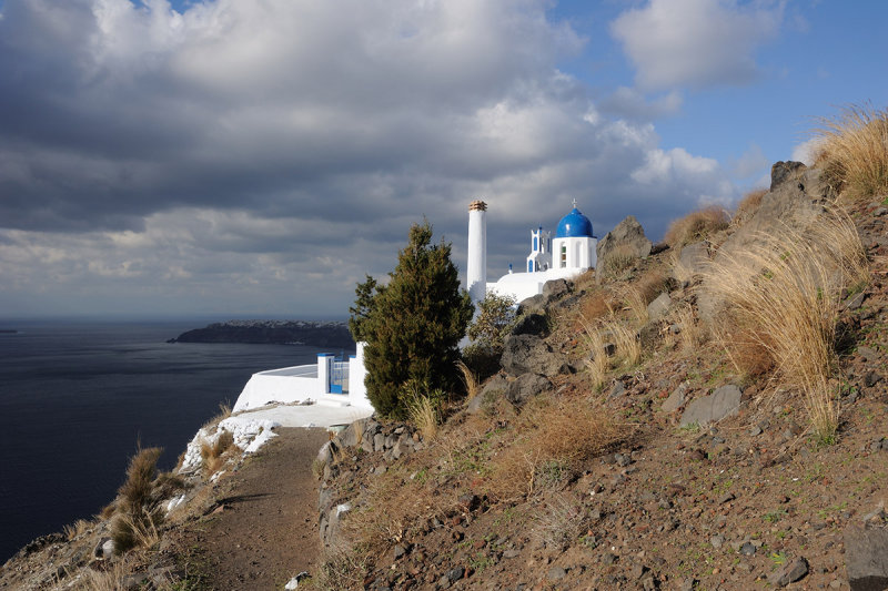 Santorini. Theoskepasti church