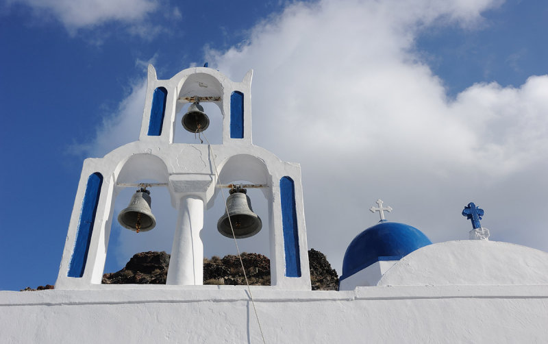 Santorini. Theoskepasti church