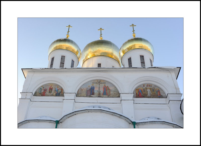 Dmitrov. Cathedral of the Assumption in Dmitrov's Kremlin.15091523.