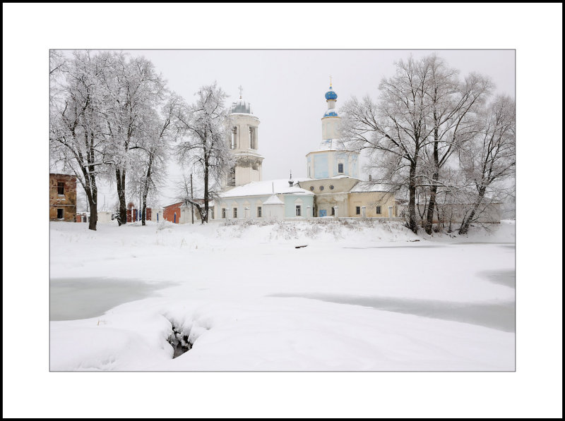 Moscow region. Town of Noginsk. Uspenskaya (Assumption) church 1753-1756