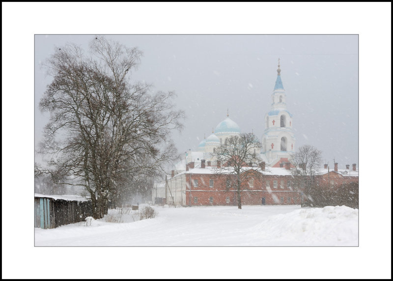 Ladoga lake. Valaam monastery. The Transfiguration of the Savior Cathedral
