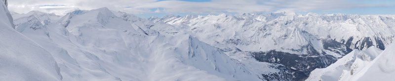 Alps. View from Mount Kitzsteinhorn
