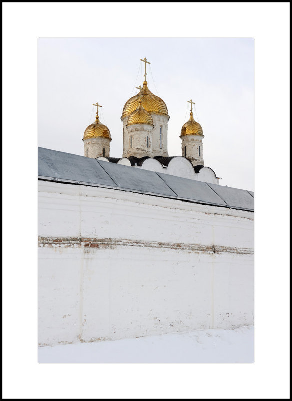 Moscow Region. Town of Mozhaisk. Luzhetsky Monastery. Church of the Nativity of the Virgin. 1524-1547