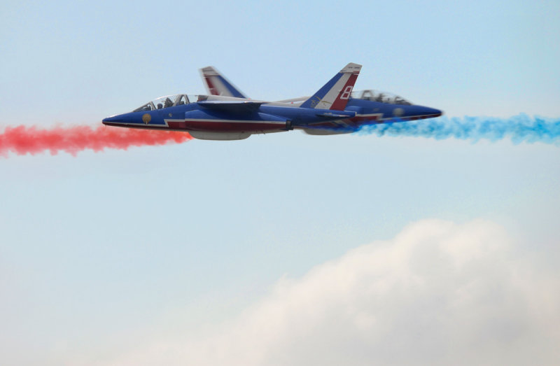 MAKS 2009. Patrouille de France aerobatic team