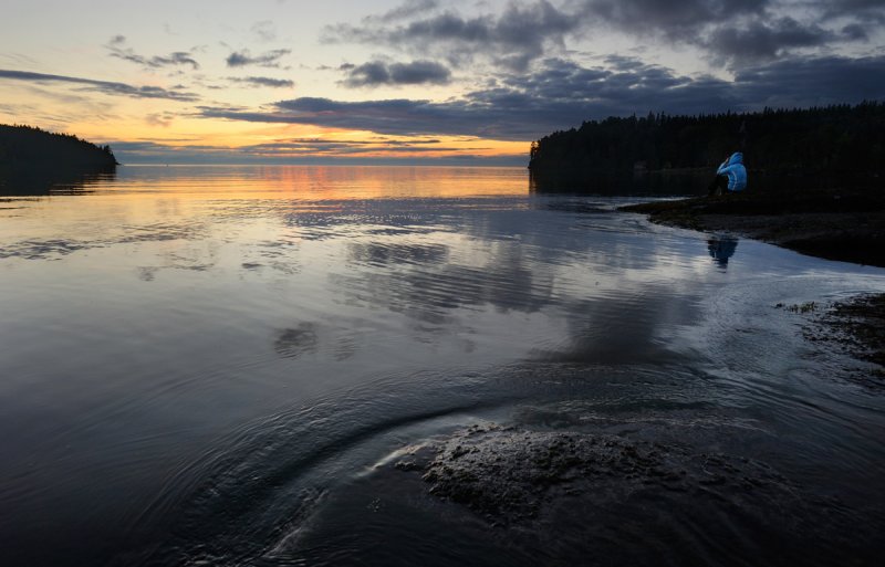 Paddling Ladoga lake (islands of Valaam archipelago)