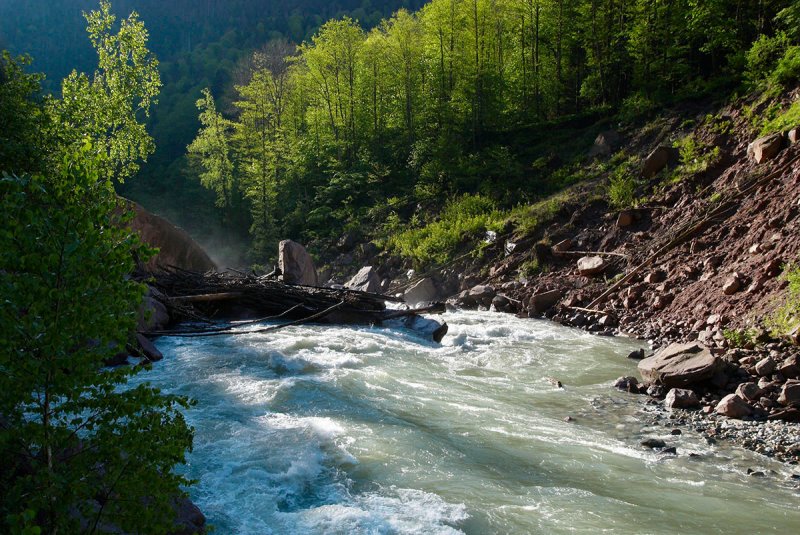 republic of Karachaevo-Cherkessia, Big Laba river