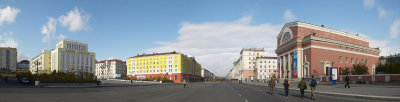 the city of Norilsk