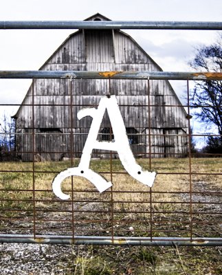 A is for Barn
