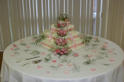 Such a beautiful cake, Made by Cathy Whitfield